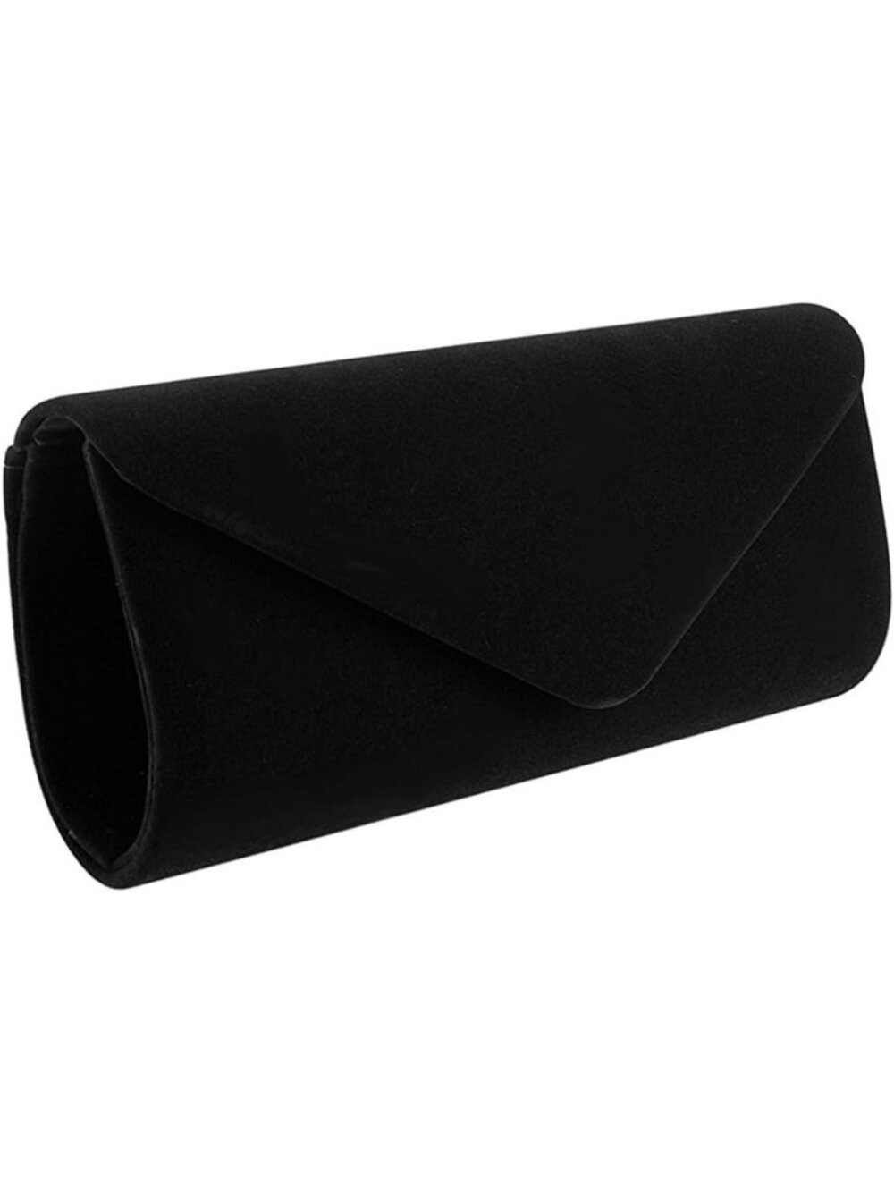 Elegant Velvet Evening Clutch Purse with Detachable Chain Strap for Weddings